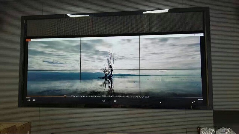 廣東汕尾邊了港口邊防派出所智能化遠程監控55寸液晶拼接屏顯示系統 廣東汕尾邊了港口邊防派出所智能化遠程監控55寸液晶拼接屏顯示系統