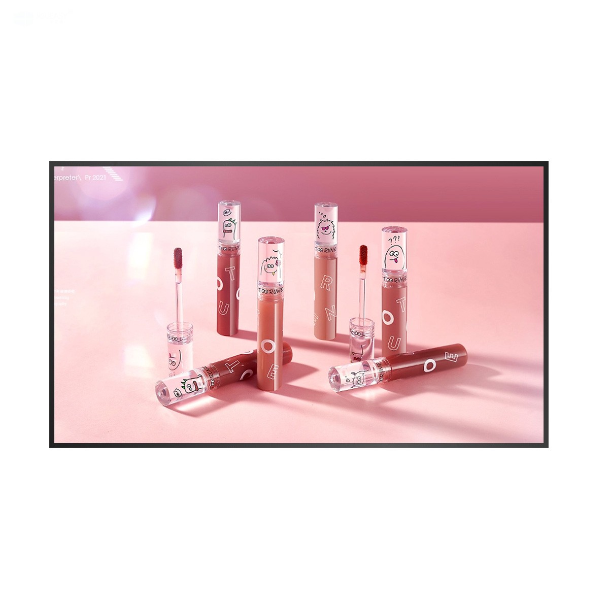 55寸超薄燈箱屏廣告機(jī)